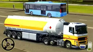 Oil Tanker Truck Cargo Simulator Game 2020 - Offroad Trucks Driving | Android Gameplay