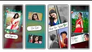 New Trending Song 💞 O Sajni Re.... Alight Motion Video Editing 🪅 Lyrics & Photo Effect Video Editing