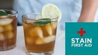 Help! I've Spilled Iced Tea. Now What?