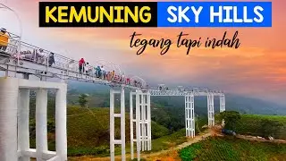 KEMUNING SKY HILLS JEMBATAN KACA TERPANJANG di JAWA TENGAH  BUKIT TELETUBBIES Kebun Teh Karanganyar