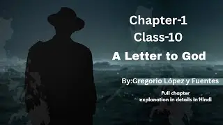 A Letter to God &ndash; Full Animated Story | Class 10 English CBSE (Hindi) Only one video to score 💯