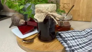 Domowy syrop z buraka na kaszel i odporność 🍯