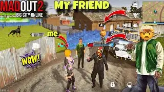 MEET 🥰 MY FRIEND 💥 ||MADOUT-2 BCO || #MadOut2 #BigCityOnline #OpenWorldGame #DrivingGame #ActionGame