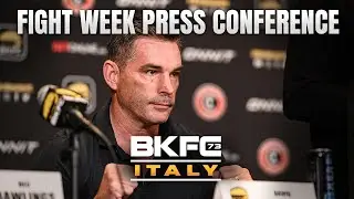 BKFC 73 ITALY on DAZN PRESS CONFERENCE | LIVE!