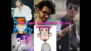 ROASTING COMMUNITY VS OM PRAKASH {Channel risking roasting } BBJ GAREEB  CarryMinati  REPLY