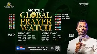 9AM PRAYER WATCH | GLOBAL PRAYER WATCH | 04.07.2025 | Apostle Michael Orokpo Ph.D.