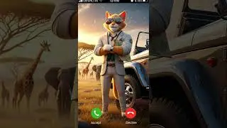 Stylish cat is calling #cutecat #millionviewsrington #shorts #catcalling #ringtone #cat