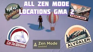 All Zen Mode Balloon Locations (Grand Mountain Adventure 2)