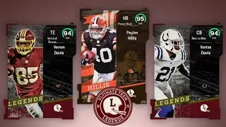 Legends: Release 21 - LTD 95 Peyton Hillis, 94 Vernon & Vontae Davis
