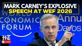 WEF 2026 Live | Canadian PM Mark Carney's Explosive Speech at World Economic Forum | Davos
