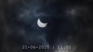 Experience the first solar eclipse of 2020