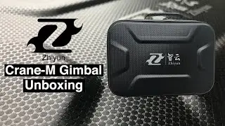 Unboxing Zhiyun Crane-M Gimbal Camera stabiliser for smartphones and compact cameras