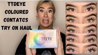 TTDEYE CONTACTS TRY ON HAUL (HOW I CATFISH! )