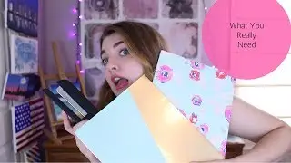 School Supplies you Actually Need for College