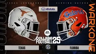 EA SPORTS College Football 25 - Texas Longhorns vs Florida Gators