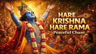 Hare Krishna Hare Ram Mahamantra 🙏 | Peaceful Chanting for Meditation & Inner Bliss