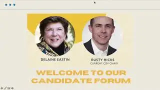 California Democratic Party (CDP) Chair Candidate Forum: April 2021