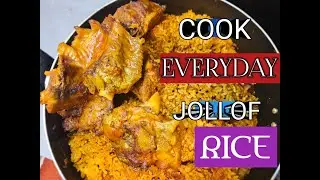How to cook everyday jollof rice for your family  #Family lifestyle