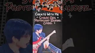 Making a Stray Kids Photocard Binder Cover ❤️ #Straykids #skz #kpop #journal #스트레이키즈 #kpopcollection