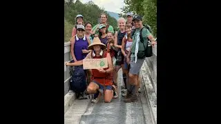Appalachian Trail: Gary England shot video of a stream he crossed during his 2,197.4-mile journey.