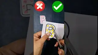 My name starts with the letter B. #art #diy #shortsvideo #shortvideo