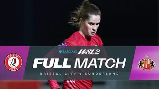 LIVE: Bristol City v Sunderland | Barclays WSL 2 25/26