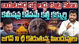 బయటపడ్డ వైసీపీ కుట్రలు😱 Analyst Sudhakar BIG Twist In Tirumala Ghee Adulteration Case | YS Jagan