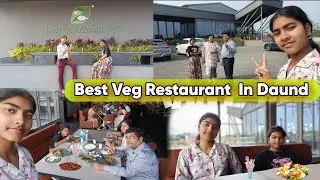 Hotel Pawar Veg Daund | Best Veg Food & Family Restaurant | Food Vlog