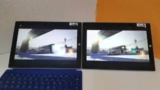Surface 3 2GB Vs 4GB  - Dirt 3 Benchmark