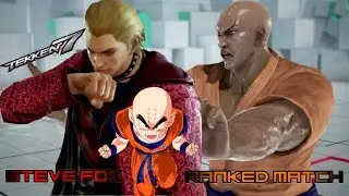 Krillin's In Tekken?!? - Tekken 7 Steve Fox Ranked Battles