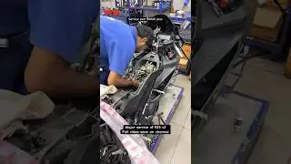 Expensive ₹8000 plus service cost of R15 v3  #shorts #shortvideo #reelsinstagram #biker  #yamaha