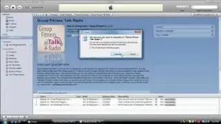 Subscribe to Group Fitness Talk Radio in iTunes