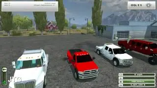 Farming Simulator 2013 Mods- International Hauler, F-450, Dodge Ram 5500