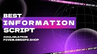 Fivem Information Script | Sweepz Infos