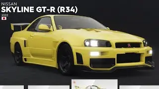 The Crew 2 - Nissan Skyline GT-R (R34) 2002 - Customize | Tuning Car (PC HD) [1080p60FPS]