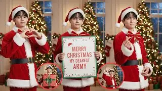 BTS V's Christmas Eve Photo Looks Like a Love Letter to ARMY!