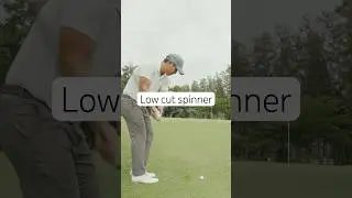 Low cut spinner to a tucked pin #spinner #golf #chipping #golftips #golfthailand #กอล์ฟ