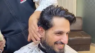 ASMR💈 Textured Classic Haircut for Men scissor only✂️ | Clean, Simple  #asmr #haircuttutorial 