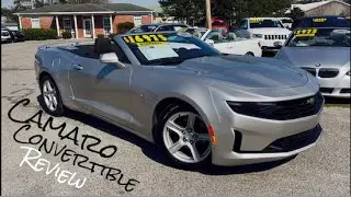 Full Review & Start Up of the 2019 Chevrolet Camaro LT Convertible V6 | $16,975 - Southern Driven!!!