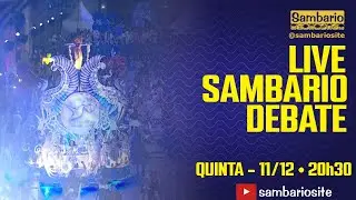 MINIDESFILES E O CD DO CARNAVAL DE S&Atilde;O PAULO - LIVE SAMBARIO DEBATE (11/12/2025)