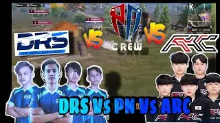 #DRS Vs #PN CREW Vs #ARC INSANE PMPL SCRIMS FIGHT 😱😱😱 / MOST WATCH