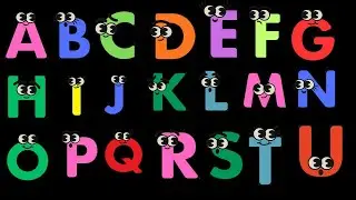 Песенка про алфавит ABCD 🎵 Изучение алфавита для малышей | Учим алфавит от A до Z с помощью музык...