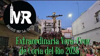 Salida Extraordinaria de la Vera+Cruz de Coria del Río con la Encarnación de San Benito en 2025.