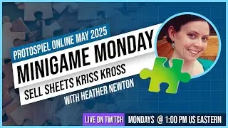Minigame Monday - May 2025 Sell Sheets Kriss Kross