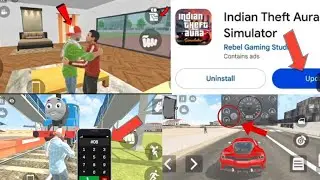 INDIAN THEFT AURA SIMULATOR NEW UPDATE||CAR GLRR BOX CONTROL SYSTEM ADD HO GAYA||SR GAMING 🤔💗😱 