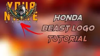 How to edit the Honda beast logo