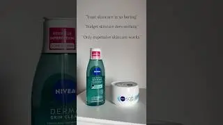 Real results, right there! 🥹 #trending #makeup #nivea #viral #acne #antiacne
