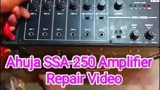 Ahuja SSA-250 Amplifier Repair kaise kare video now online #electronics #ahuja #m_electronic_work