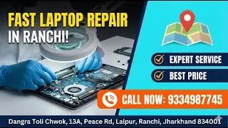 Fast Laptop Repair in Ranchi! Expert Service, Best Price &ndash; Call Now: 9334987745 #shorts #viral