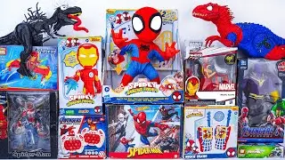 Marvel Spiderman Toys Unboxing Review | Marvel Spidey Dinosaur T-Rex | Spider Man Mask